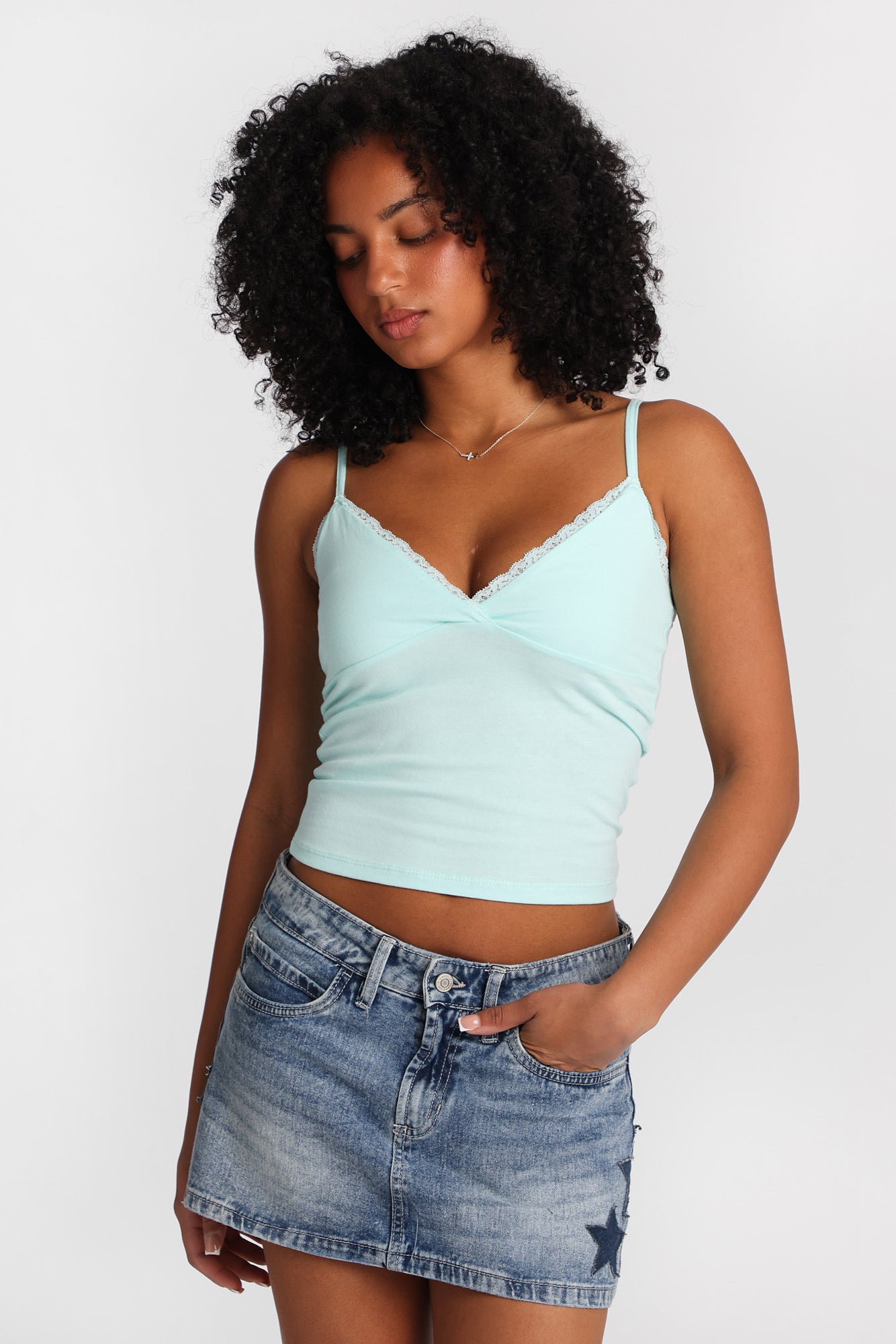 AERO Picot Trim Camisole