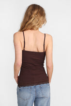 AERO Ribbed Knit V-Neck Lace Trim Camisole thumbnail 17