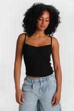 AERO Ribbed Knit Cinched V-Neck Camisole thumbnail 6