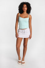 AERO Ribbed Knit Cinched V-Neck Camisole thumbnail 8