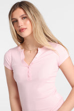 T-shirt Butterysoft à col Henley en tricot côtelé thumbnail 15