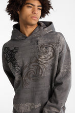 Arsenic Cross Graphic Washed Boxy Hoodie thumbnail 2
