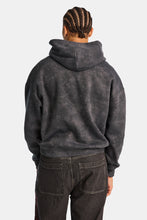 Arsenic Winged Cross Graphic Washed Boxy Hoodie thumbnail 3