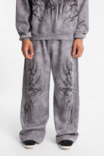 Arsenic Graphic Tie Dye Washed Super Baggy Sweatpants thumbnail 1