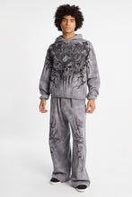 Arsenic Graphic Tie Dye Washed Super Baggy Sweatpants thumbnail 4