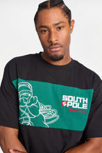 Southpole Legacy Embroidered Colour Block Graphic Tee thumbnail 3