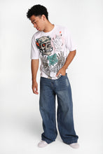 T-shirt South Pole graphique Crâne et flammes Beggars Are Not Choosers thumbnail 9