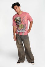 T-shirt South Pole graphique Crâne et flammes Beggars Are Not Choosers thumbnail 13