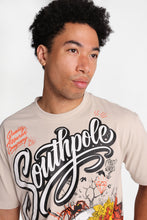 South Pole Faith Over Fear Skull & Flowers Graphic Tee thumbnail 2