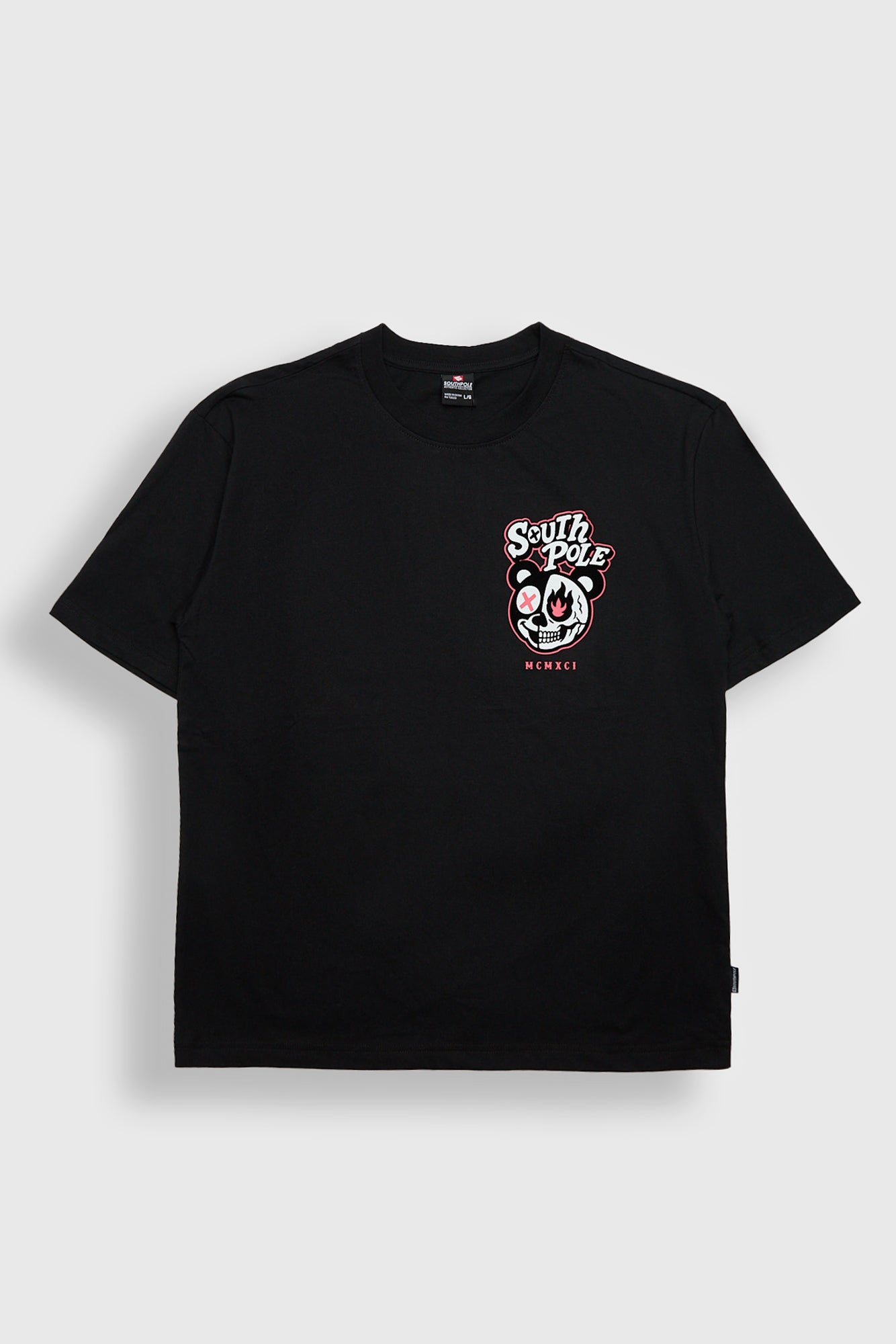 T-shirt South Pole graphique Stay Fresh Cold Hearts Bear