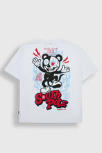 South Pole Stay Fresh Cold Hearts Last Longer Skull Bear Graphic Tee thumbnail 4