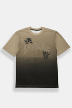 Arsenic Thirty Three Graphic Rhinestone Applique Dip-Dyed Graphic Tee thumbnail 1