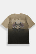 Arsenic Thirty Three Graphic Rhinestone Applique Dip-Dyed Graphic Tee thumbnail 2