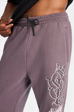 South Pole Flames Rhinestones Applique Graphic Sweatpants thumbnail 2