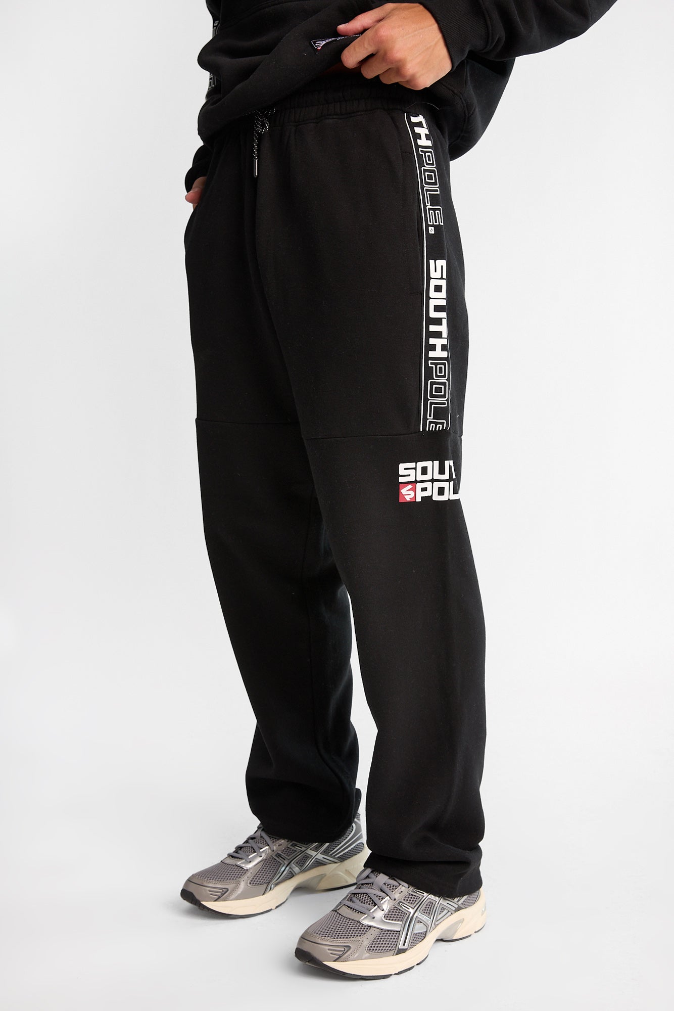 Pantalon en molleton South Pole à graphique bande Legacy