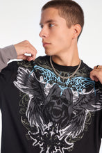 Arsenic Grim Reaper Graphic Layered Twofer Tee thumbnail 3