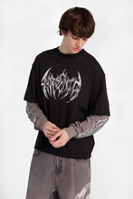 Arsenic Gothic Logo Graphic Layered Twofer Tee thumbnail 1
