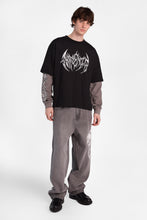 Arsenic Gothic Logo Graphic Layered Twofer Tee thumbnail 4