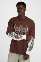 Arsenic Gothic Logo Graphic Layered Twofer Tee thumbnail 5