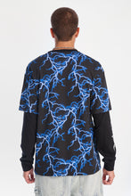Arsenic Lightning Graphic Layered Twofer Tee thumbnail 3