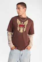 Arsenic Angel Graphic Layered Twofer Tee thumbnail 1