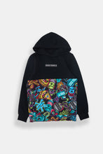 Boys' Zoo York Colour Block Graffiti Hoodie thumbnail 1