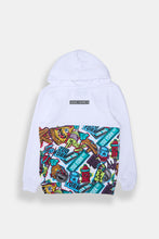 Boys' Zoo York Colour Block Graffiti Hoodie thumbnail 3
