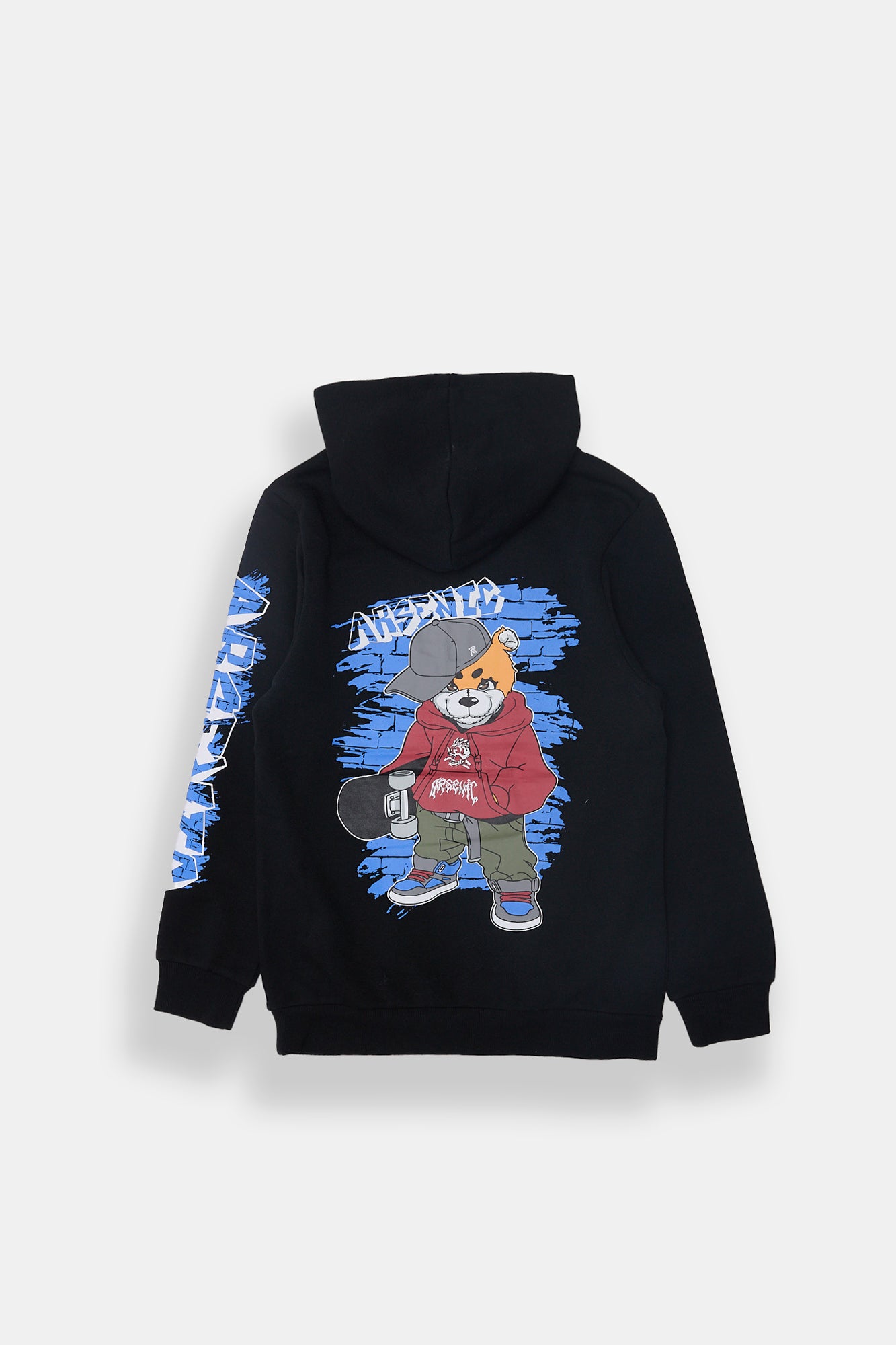 Pull à capuche Arsenic ours skateur pour garçon