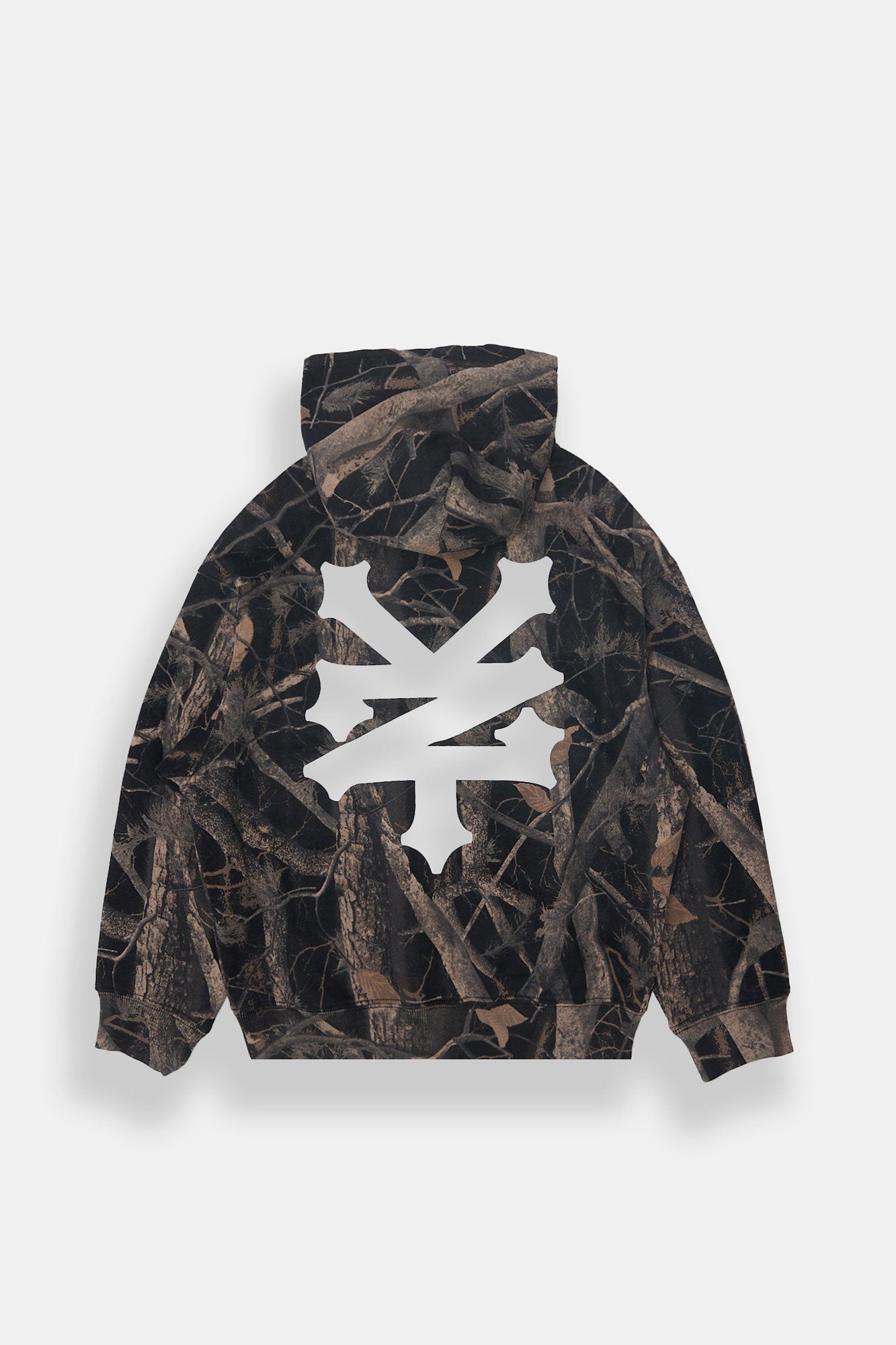 Pull à capuche coupe carrée Zoo York camouflage pour garçon