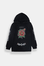 Boys' Arsenic Rubber Print Hoodie thumbnail 1