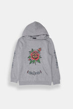 Boys' Arsenic Rubber Print Hoodie thumbnail 4