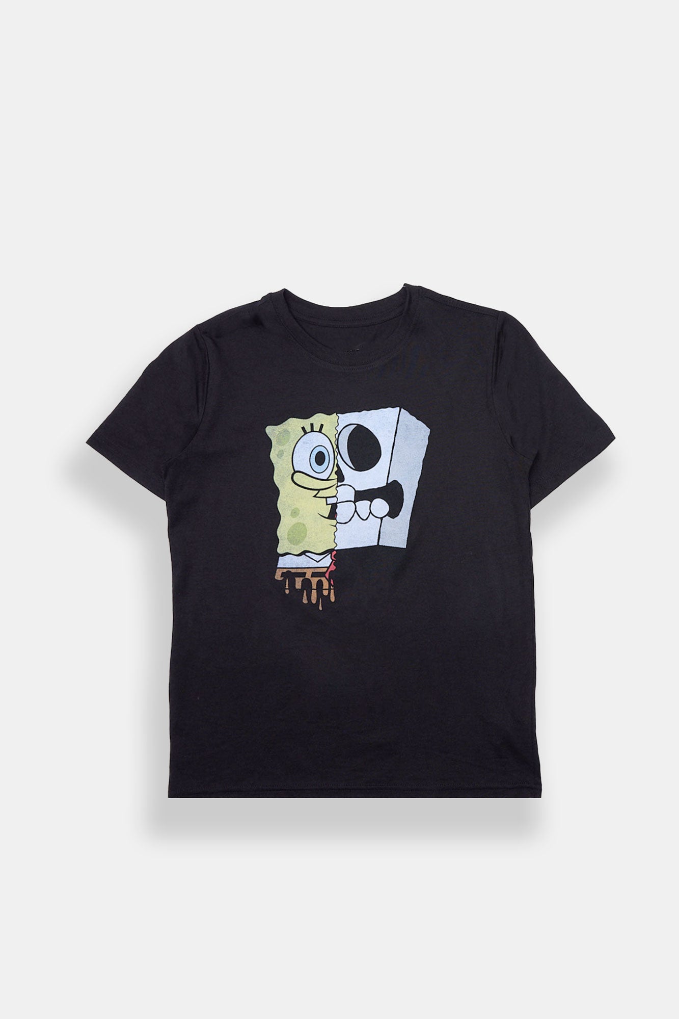 Boys' SpongeBob Skeleton Graphic Tee