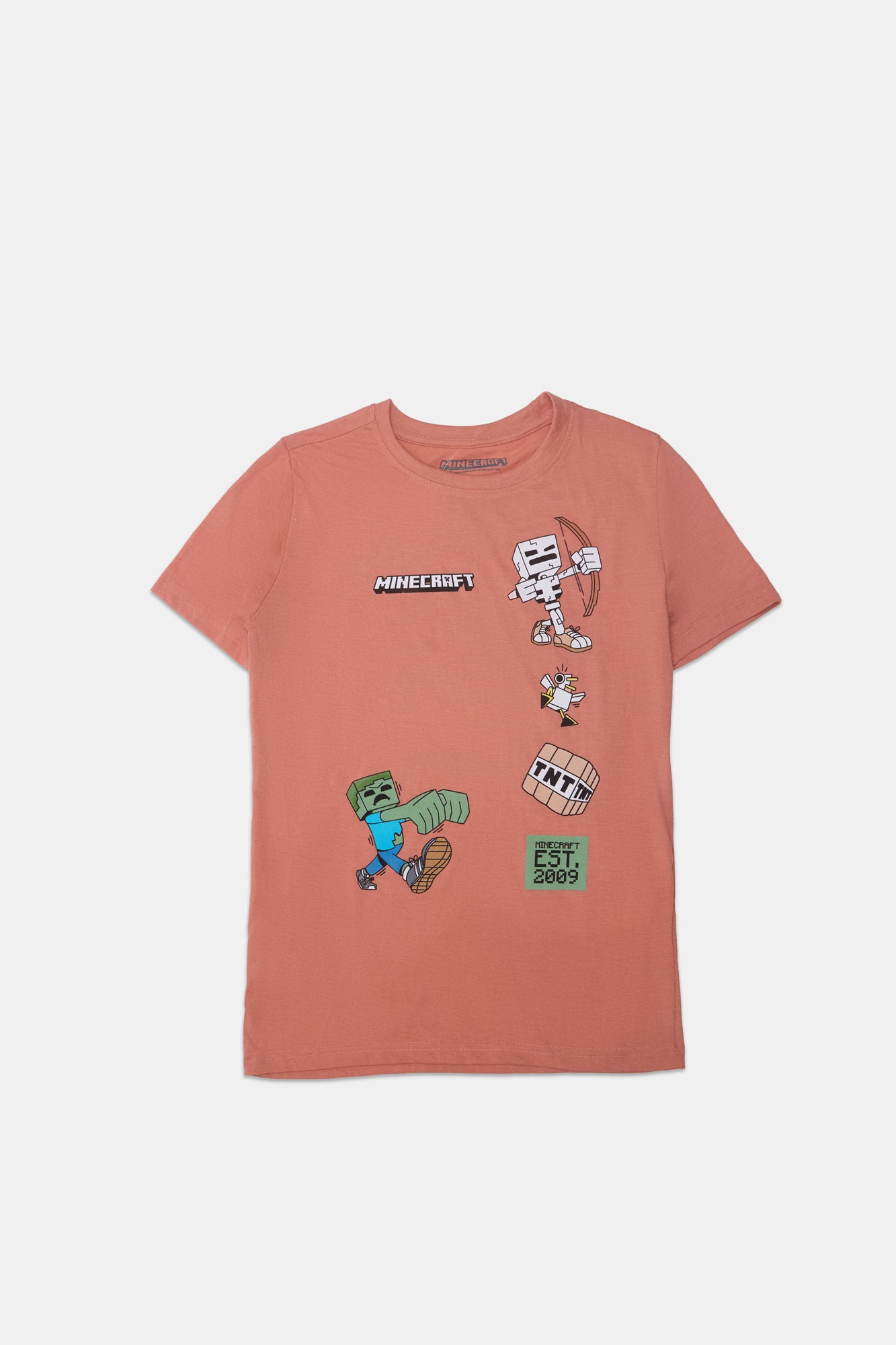 Boys' Minecraft Est. 2009 Graphic Classic Tee