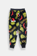 Boys' The Grinch Plush Pajama Jogger thumbnail 1