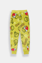 Boys' The Grinch Plush Pajama Jogger thumbnail 1