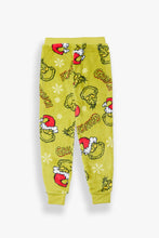Boys' The Grinch Plush Pajama Jogger thumbnail 2
