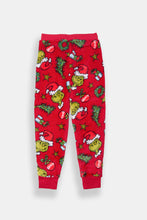 Boys' The Grinch Plush Pajama Jogger thumbnail 1