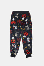 Boys' Peanuts Spooky Snoopy Plush Pajama Pants thumbnail 2