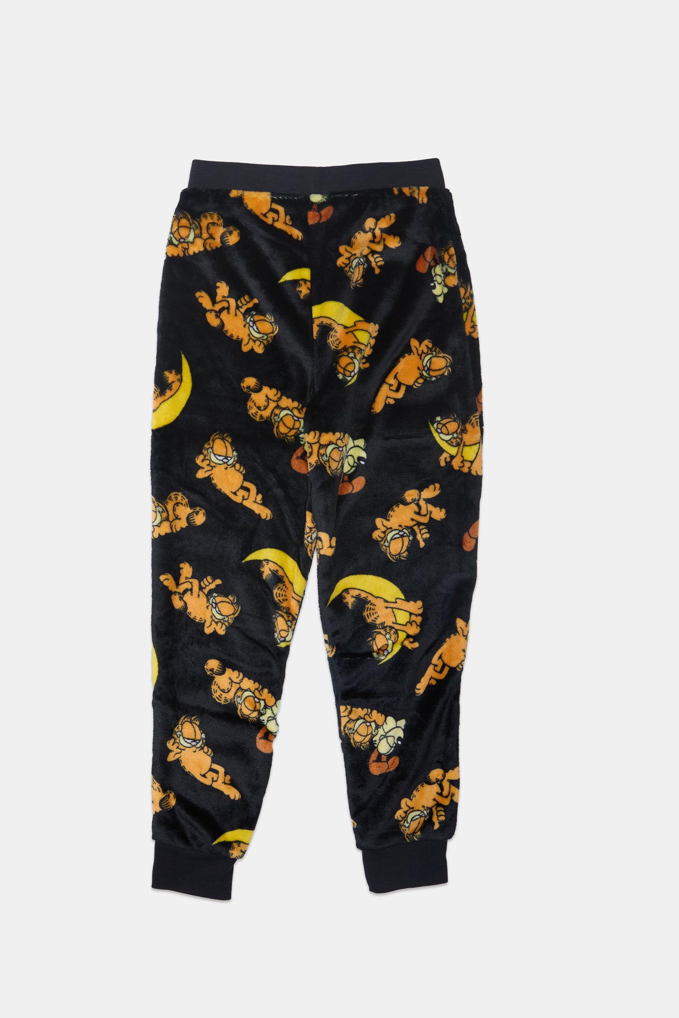 Pantalon pyjama pelucheux imprimé Garfield pour garçon