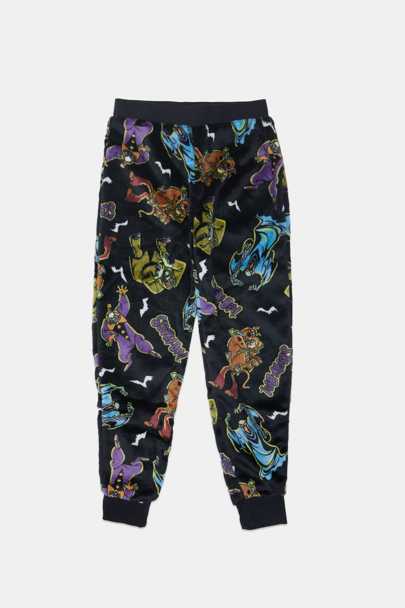 Pantalon pyjama pelucheux imprimé Spoooky Scooby-Doo pour garçon