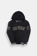 Boys' Graphic Varsity Hooded Jacket thumbnail 4