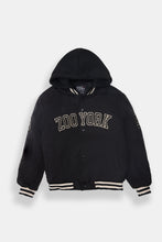 Boys' Graphic Varsity Hooded Jacket thumbnail 2