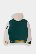 Boys' Graphic Varsity Hooded Jacket thumbnail 5