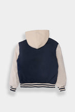Boys' Graphic Varsity Hooded Jacket thumbnail 8