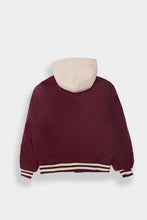 Boys' Graphic Varsity Hooded Jacket thumbnail 10