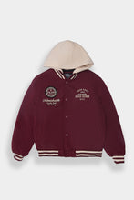 Boys' Graphic Varsity Hooded Jacket thumbnail 9