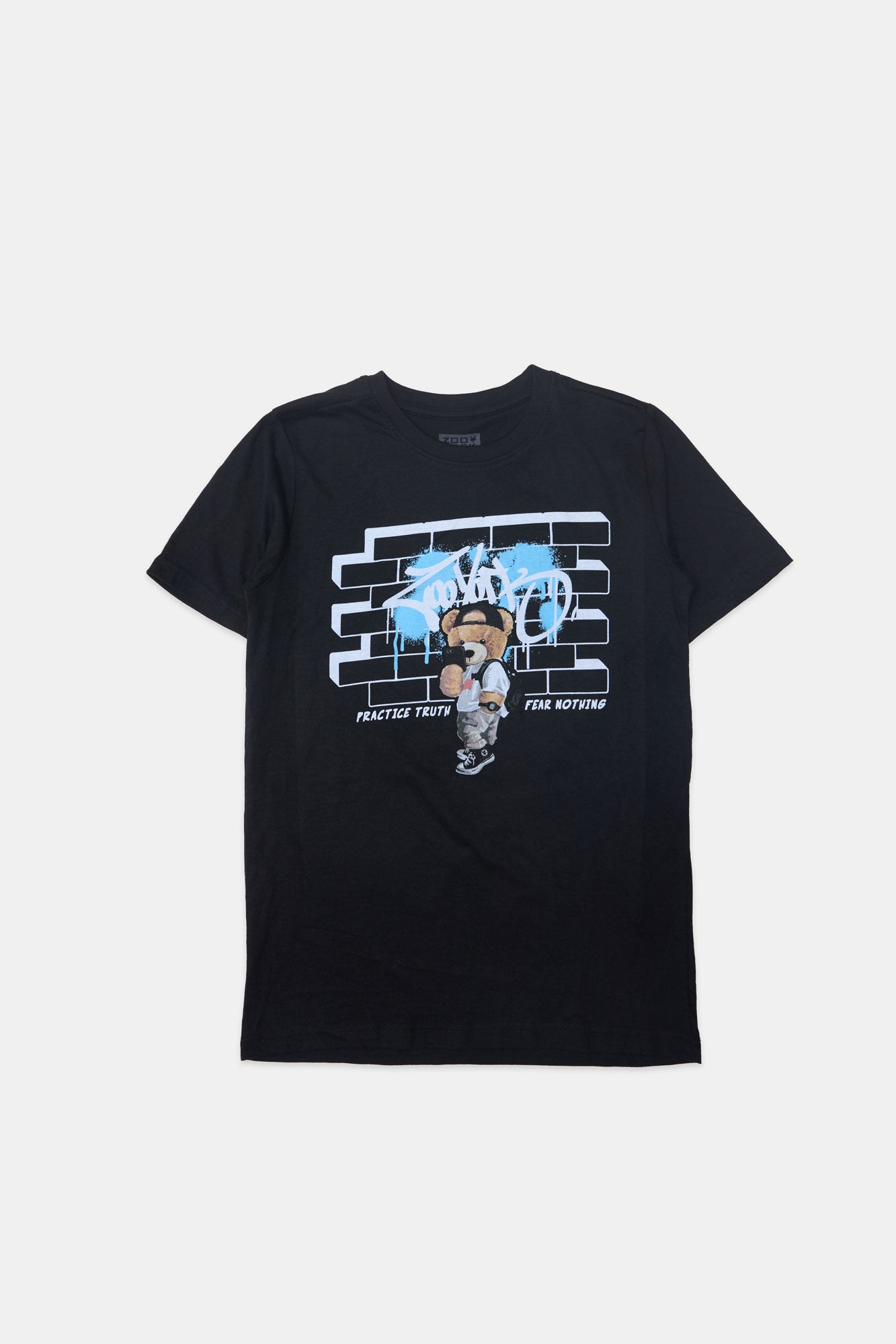 T-shirt graphique Zoo York Graffiti Teddy Bear pour garçon