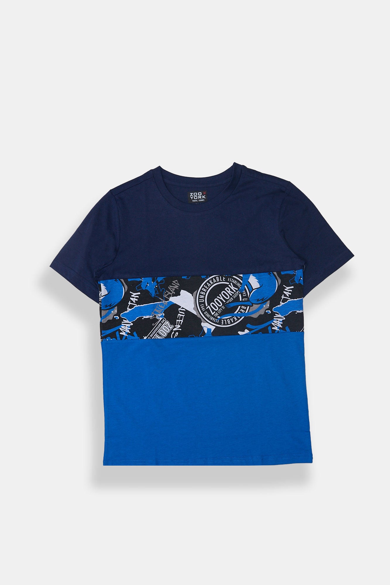 T-shirt graphique Zoo York Manhattan bloc de couleurs pour garçon