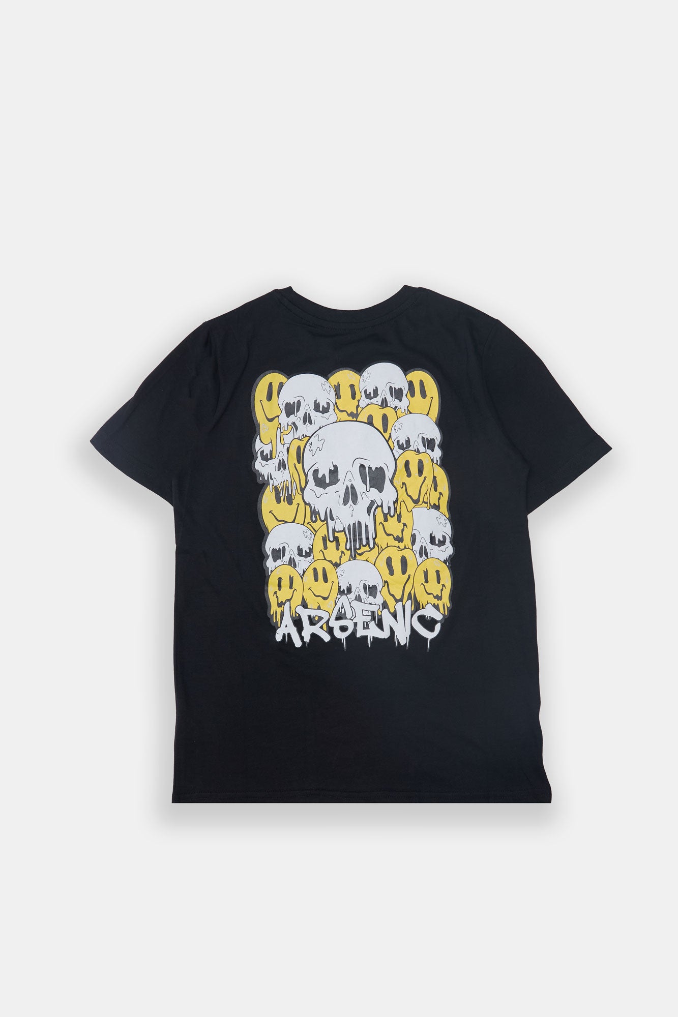 Boys' Arsenic Skeleton Graffiti Graphic Classic Tee