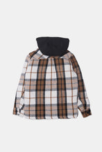 Boys' North Western Lined Flannel Hooded Shacket thumbnail 4